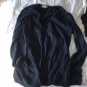 Navy blue cardigan